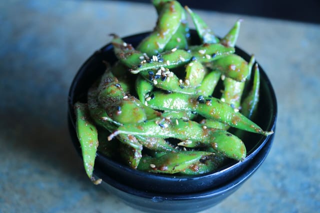 Garlic Edamame.
