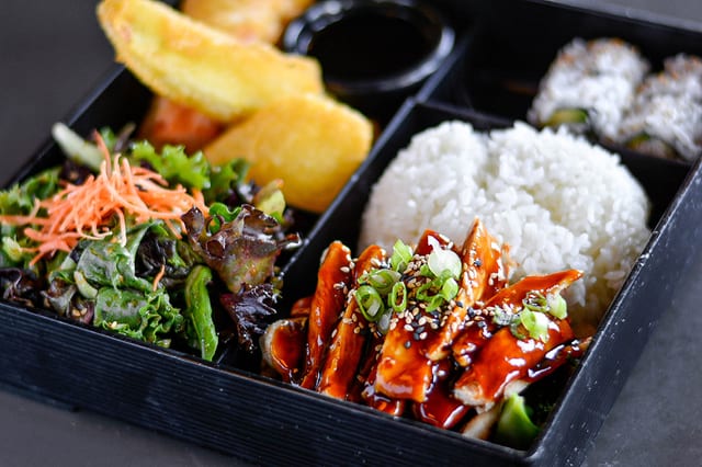 Bento Box | Teriyaki Chicken.