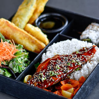 Bento Box | Teriyaki Salmon
