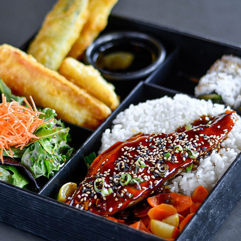 Delicious Spider Roll at our Sushi Bar