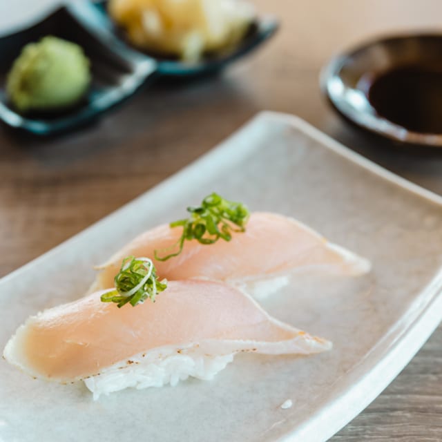 Seared Albacore.