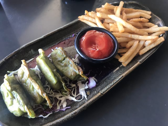 Kids Gyoza Plate.